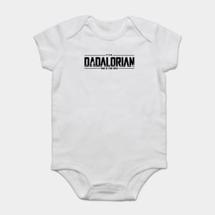 The Dadalorian Funny Father's Day Baby Bodysuit